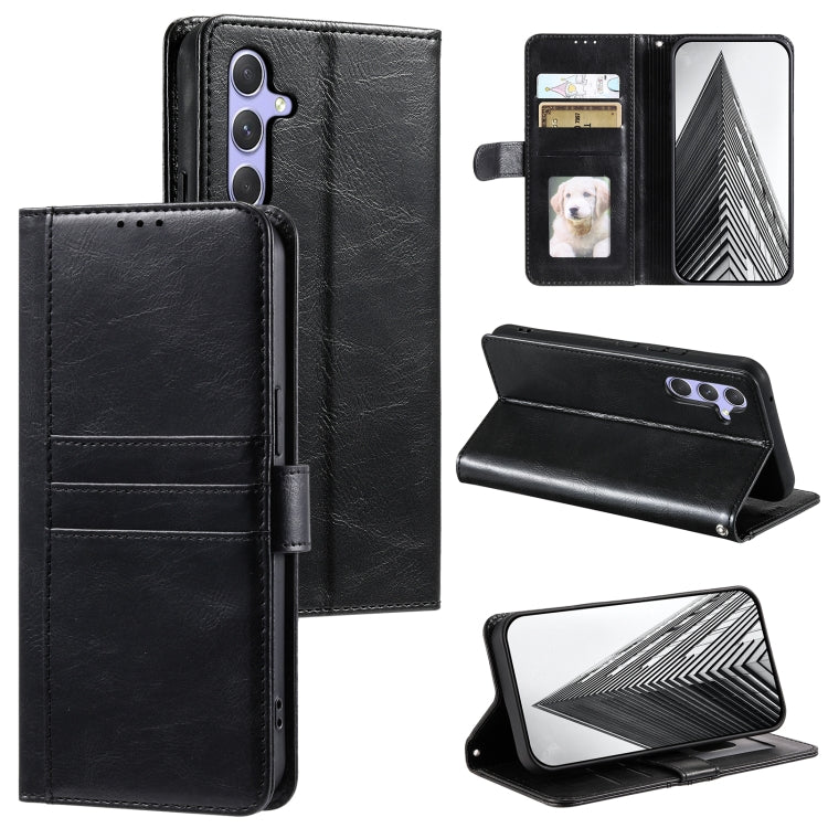 For Samsung Galaxy S25 5G Simple 6-Card Wallet Leather Phone Case(Black) - free shipping - PMC TechLife - Order now!
