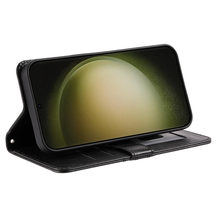 For Samsung Galaxy S25 5G Simple 6-Card Wallet Leather Phone Case(Black) - free shipping - PMC TechLife - Order now!