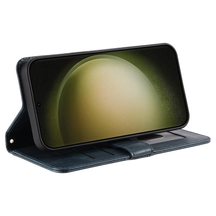 For Samsung Galaxy S25+ 5G Simple 6-Card Wallet Leather Phone Case(Navy Blue) - free shipping - PMC TechLife - Order now!