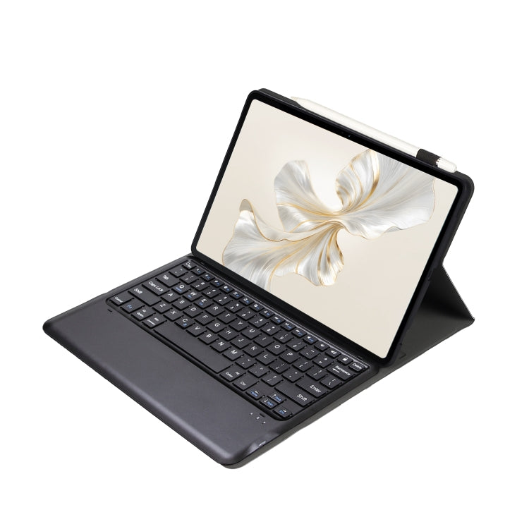 For Huawei MatePad Pro 12.2 Ultra-thin Detachable Bluetooth Keyboard Leather Tablet Case(Black White) - Others Keyboard by PMC Jewellery | Online Shopping South Africa | PMC Jewellery | Buy Now Pay Later Mobicred