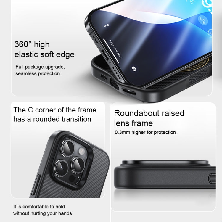 For iPhone 16 Pro Benks Montage MagSafe Shockproof Phone Case(Black) - free shipping - PMC Jewellery - Order now!