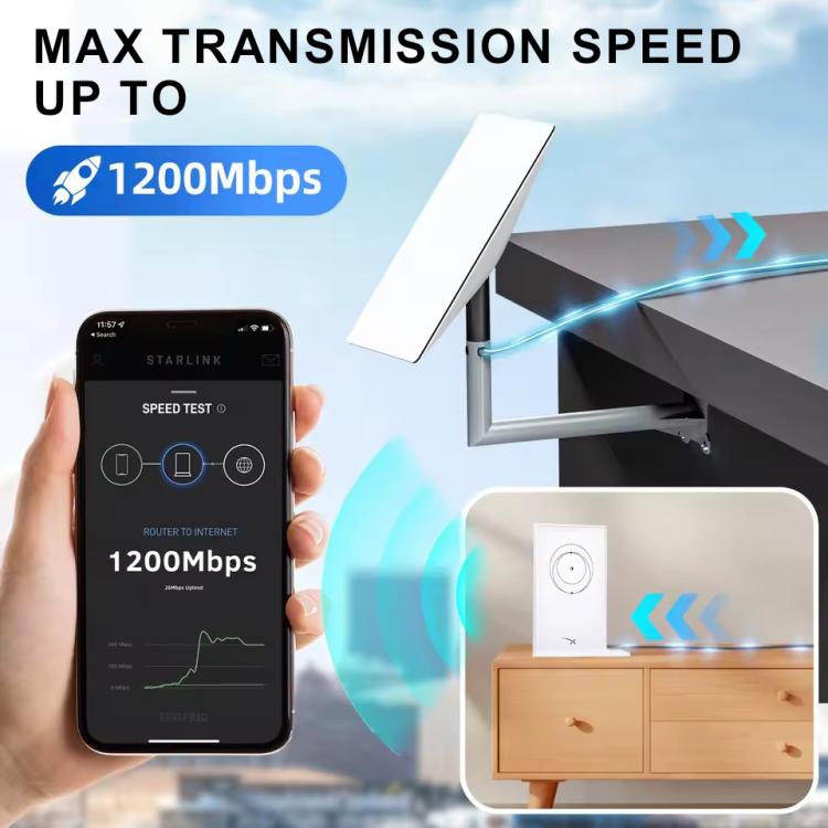 Onten SL201 CAT5E Ethernet Connection Cable for Starlink Gen2, Length:23m - free shipping - PMC Jewellery - Order now!