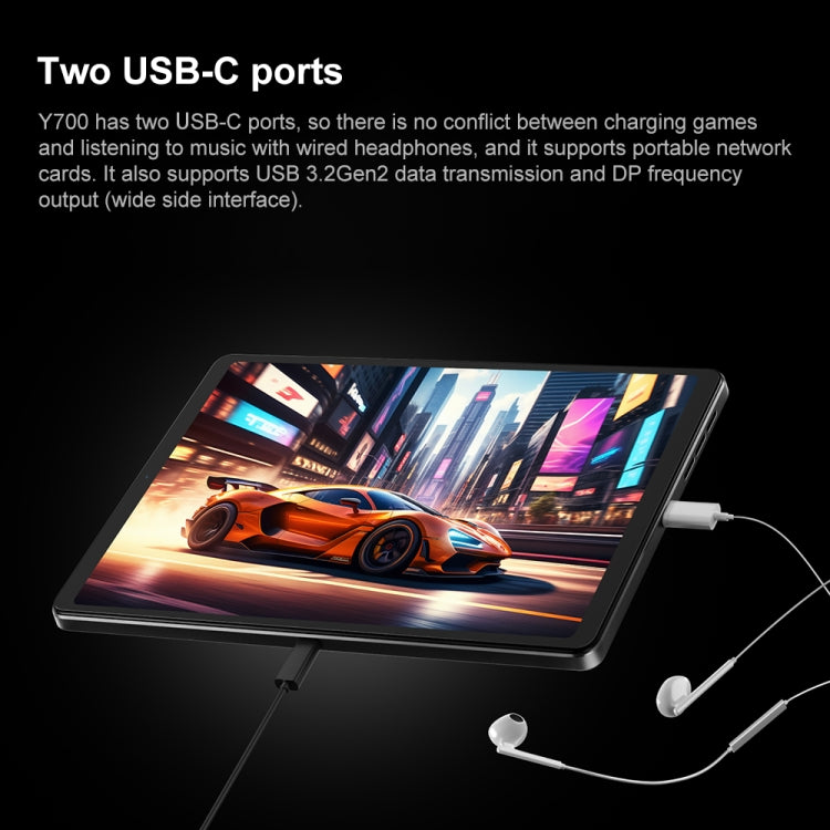 Lenovo LEGION Y700 2025 8.8 inch WiFi Gaming Tablet, 16GB+512GB, Android 14, Qualcomm Snapdragon 8 Gen3 Octa Core(Black) - free shipping - PMc TechLife - Order now!