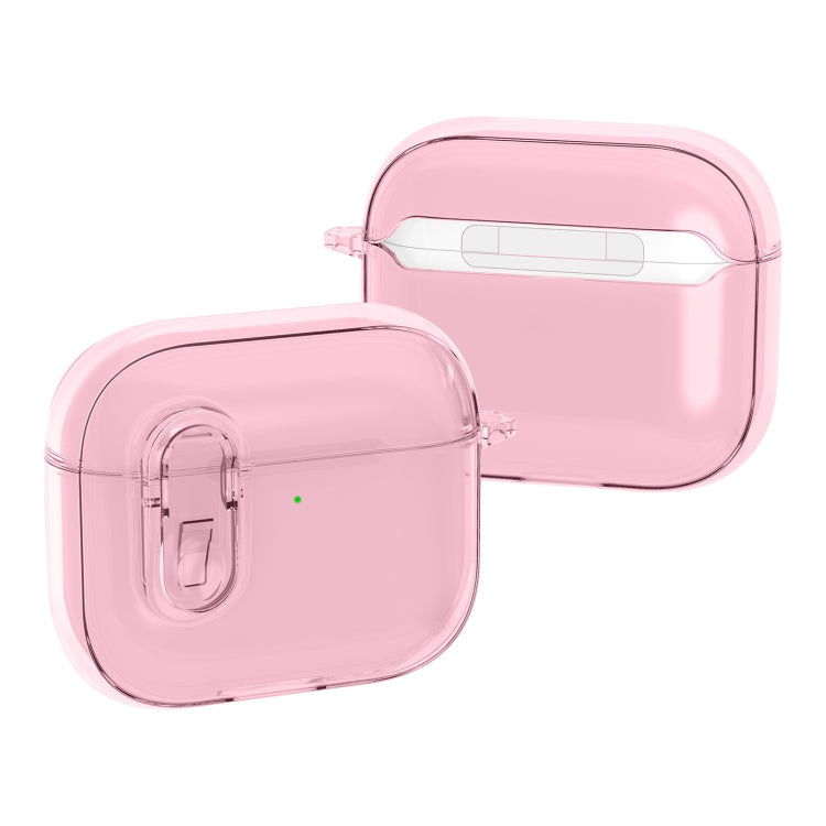 For AirPods 4 Ice Crystals Shockproof Earphone Protective Case(Pink) - For AirPods 4 by PMC Jewellery | Online Shopping South Africa | PMC Jewellery | Buy Now Pay Later Mobicred