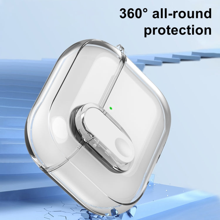 For AirPods 4 Ice Crystals Shockproof Earphone Protective Case(Transparent) - For AirPods 4 by PMC Jewellery | Online Shopping South Africa | PMC Jewellery | Buy Now Pay Later Mobicred