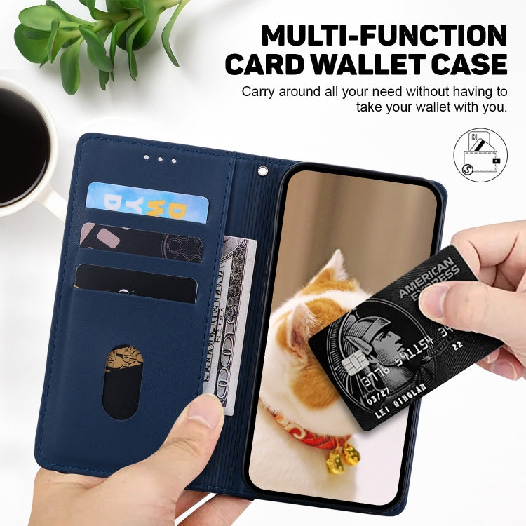 For Tecno Spark Go 2024 / 20 / 20C Cute Cats RFID Leather Phone Case(Blue) - Tecno Cases by PMC Jewellery | Online Shopping South Africa | PMC Jewellery | Buy Now Pay Later Mobicred