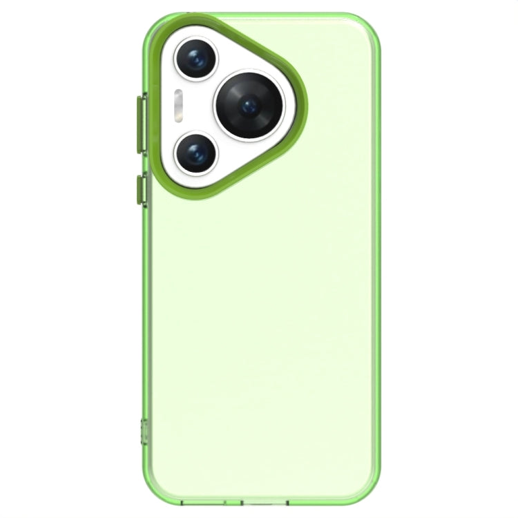 For Huawei Pura 70 Pro+ Candy PC Hybrid TPU Shockproof Phone Case(Green) - free shipping - PMC Jewellery - Order now!