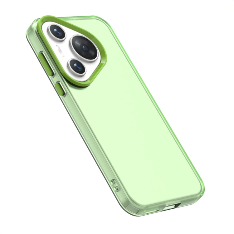 For Huawei Pura 70 Pro+ Candy PC Hybrid TPU Shockproof Phone Case(Green) - free shipping - PMC Jewellery - Order now!