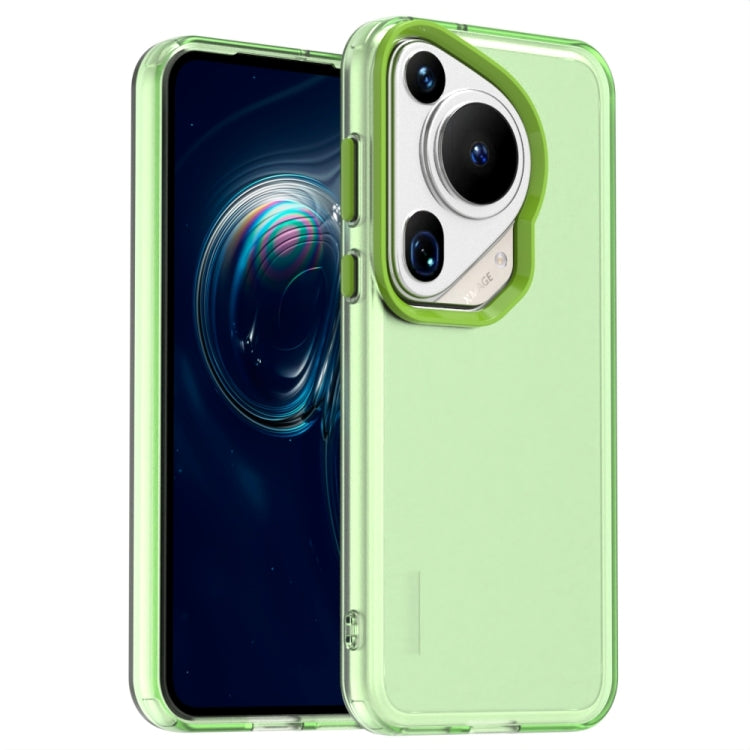 For Huawei Pura 70 Ultra Candy PC Hybrid TPU Shockproof Phone Case(Green) - free shipping - PMC Jewellery - Order now!
