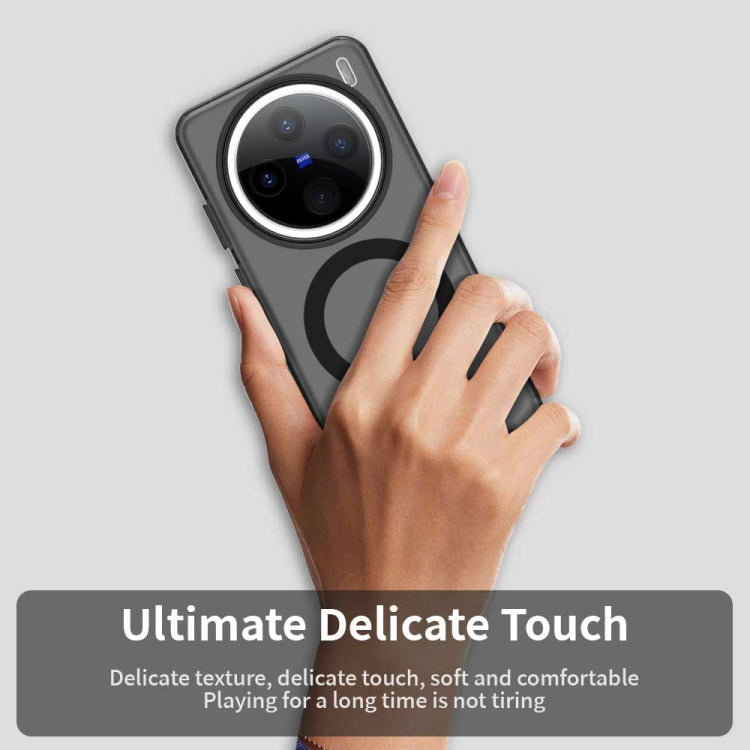 For vivo X200 Pro mini Candy Magsafe PC Hybrid TPU Phone Case(Black) - free shipping - PMC Jewellery - Order now!