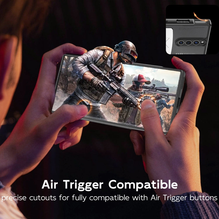 For ZTE nubia Red Magic 8 Pro / 8S Pro Cooling 3 in 1 Phone Case(Silver) - ZTE Cases by PMC TechLife | Online Shopping South Africa | PMC TechLife | Buy Now Pay Later Mobicred