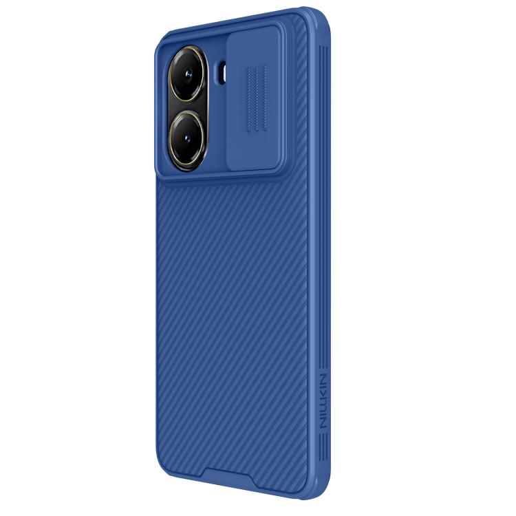 For Xiaomi Poco X7 Pro NILLKIN CamShield Pro PC Phone Case(Blue) - Xiaomi Cases by NILLKIN | Online Shopping South Africa | PMc TechLife | Buy Now Pay Later Mobicred