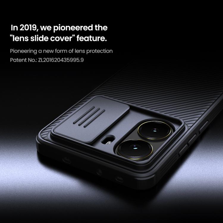 For Xiaomi Poco X7 Pro NILLKIN CamShield Pro PC Phone Case(Blue) - Xiaomi Cases by NILLKIN | Online Shopping South Africa | PMc TechLife | Buy Now Pay Later Mobicred