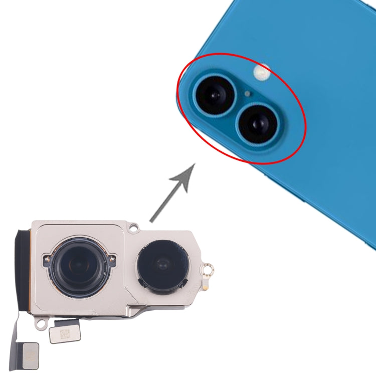 For iPhone 16 Back Facing Camera -  by PMC TechLife | Online Shopping South Africa | PMC TechLife | Buy Now Pay Later Mobicred