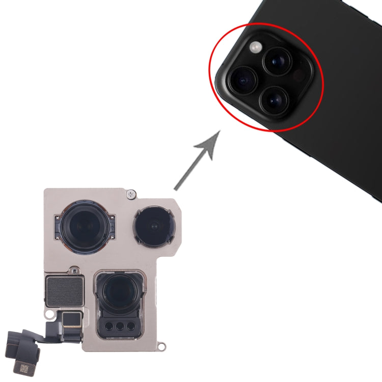 For iPhone 16 Pro Back Facing Camera - Camera Series by PMC TechLife | Online Shopping South Africa | PMC TechLife | Buy Now Pay Later Mobicred