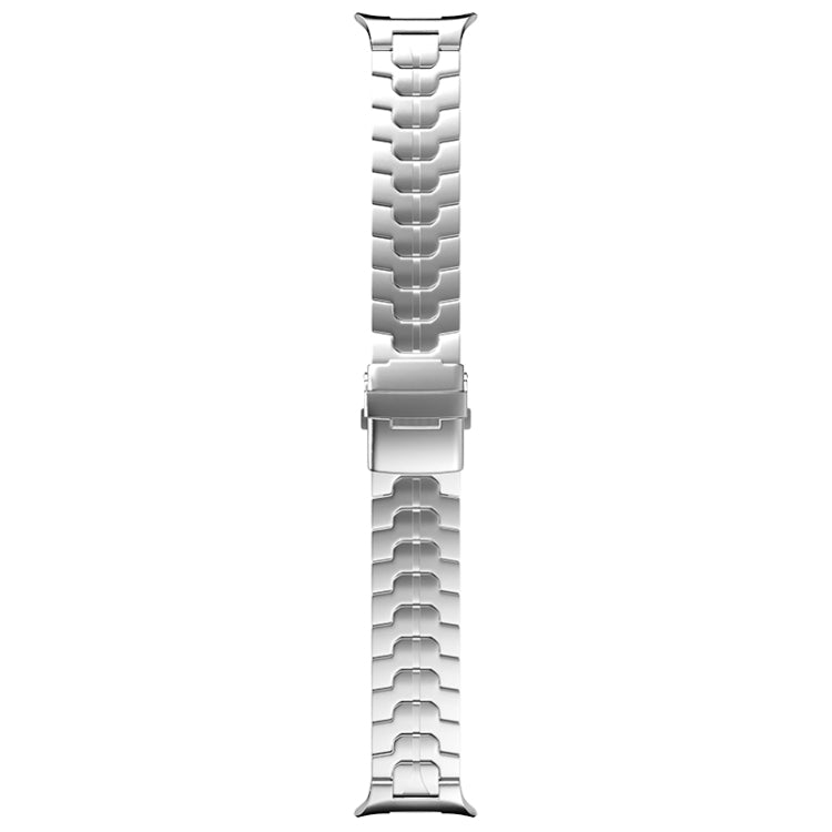 For Samsung Galaxy Watch Ultra 47mm Safety Buckle Pure Titanium Watch Band(Silver) - free shipping - PMC TechLife - Order now!