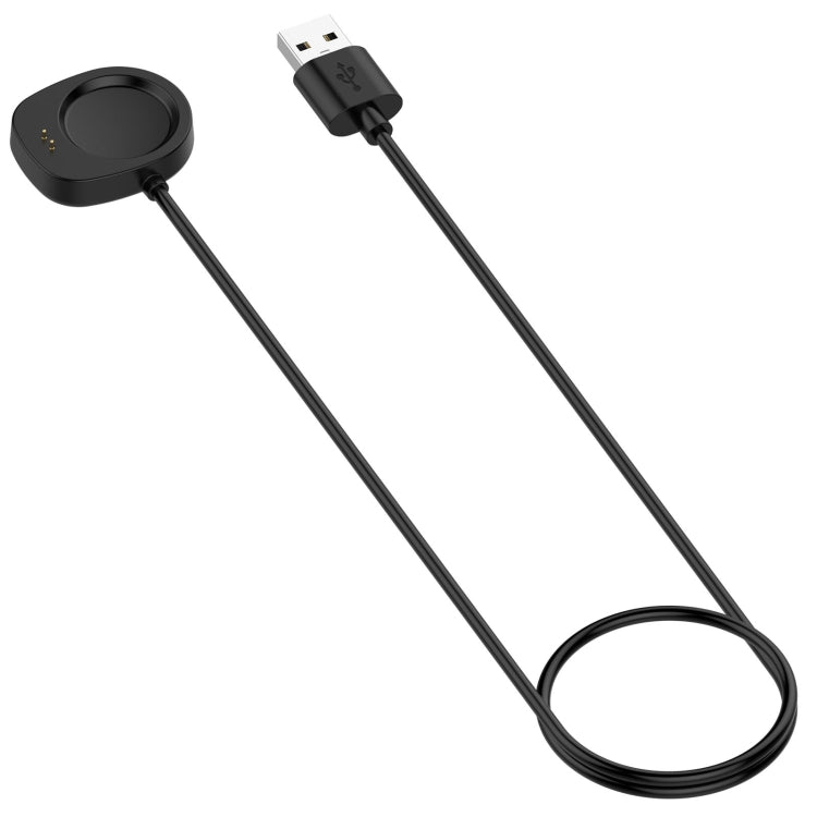 For Amazfit T-Rex 3 / Balance Smart Watch Magnetic Charging Cable, Length: 1m(Black) - Charger by PMC TechLife | Online Shopping South Africa | PMC TechLife | Buy Now Pay Later Mobicred