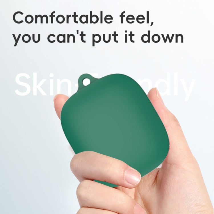For Redmi Buds 6 Bluetooth Earphone Silicone Protective Case(Dark Green) - free shipping - PMC Jewellery - Order now!