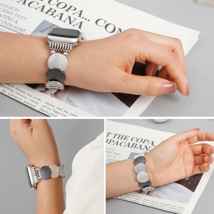 For Apple Watch 46mm / 49mm / 45mm / 44mm Alloy Chain Metal Watch Band(Silver Grey) - free shipping - PMC TechLife - Order now!