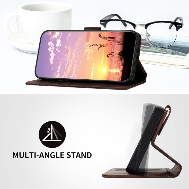 For Samsung Galaxy S25+ 5G Elephant Head Embossed Phone Leather Case with Lanyard(Coffee) - free shipping - PMC Jewellery - Order now!