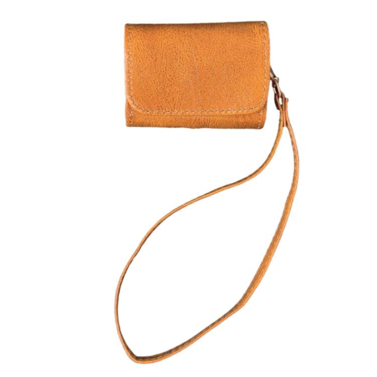 For AirPods 3 Cowhide Texture PU Headset Shockproof Case(Brown) - For AirPods 3 by PMC Jewellery | Online Shopping South Africa | PMC Jewellery | Buy Now Pay Later Mobicred