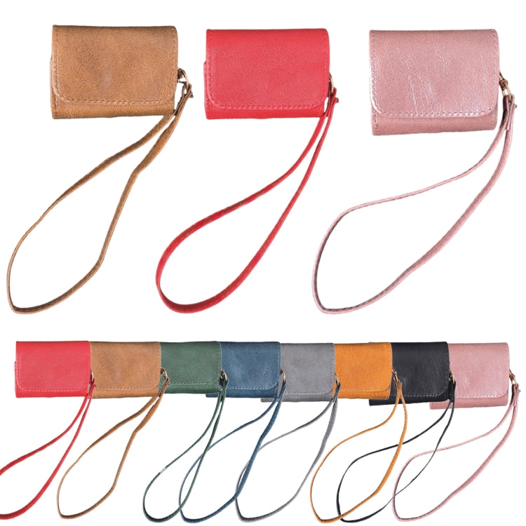 For AirPods Pro Cowhide Texture PU Headset Shockproof Case(Green) - For AirPods Pro by PMC Jewellery | Online Shopping South Africa | PMC Jewellery | Buy Now Pay Later Mobicred