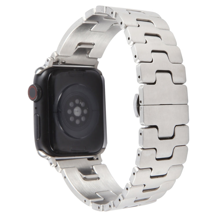 For Apple Watch 46mm / 49mm / 45mm / 44mm Quick Release Stainless Steel Watch Band(Silver) - free shipping - PMC TechLife - Order now!
