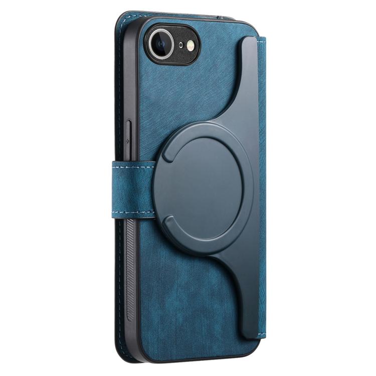 For iPhone 16e CaseNeo MagSafe RFID Anti-theft Retro Leather Phone Case(Blue) - iPhone 16e Cases by CaseNeo | Online Shopping South Africa | PMC TechLife | Buy Now Pay Later Mobicred