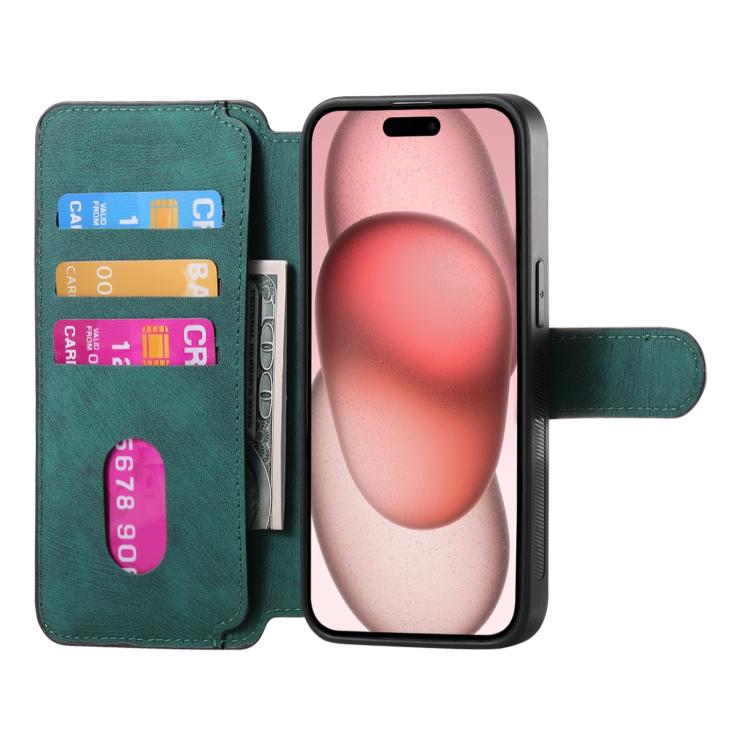 For iPhone 16e CaseNeo MagSafe RFID Anti-theft Retro Leather Phone Case(Green) - iPhone 16e Cases by CaseNeo | Online Shopping South Africa | PMC TechLife | Buy Now Pay Later Mobicred