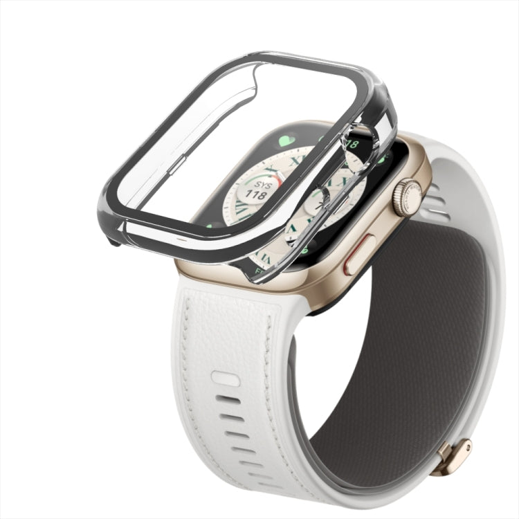 For Huawei Watch D2 Tempered Glass Film Integrated PC Watch Protective Case(Green) - Watch Cases by PMC TechLife | Online Shopping South Africa | PMC TechLife | Buy Now Pay Later Mobicred