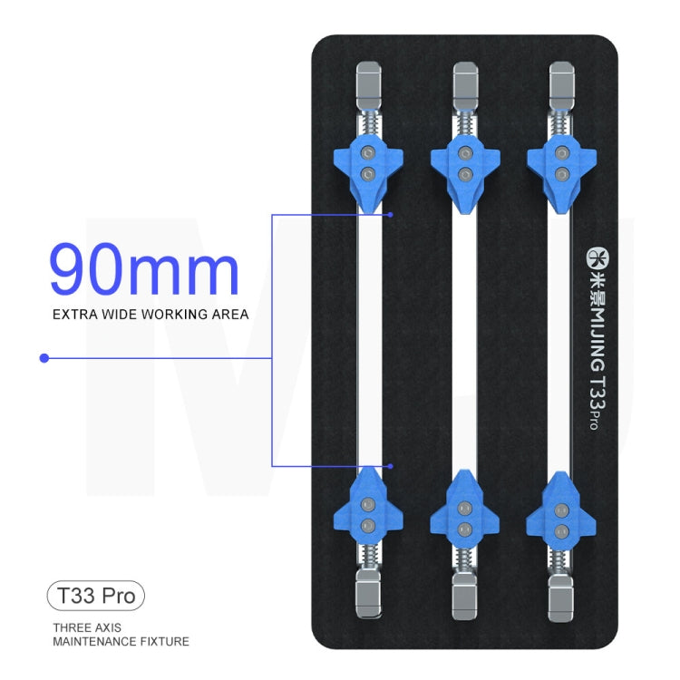 Mijing T33 Pro 3-Axis Multi-Angle Fixing Motherboard Maintenance PCB Fixture - Repair Fixture by MIJING | Online Shopping South Africa | PMC TechLife | Buy Now Pay Later Mobicred
