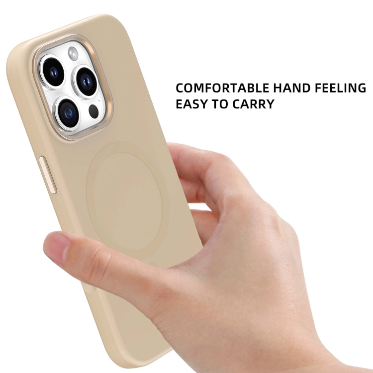 For iPhone 16 Pro Max Mutural Karen Series Liquid Silicone MagSafe Magnetic Phone Case(Black) - free shipping - PMC Jewellery - Order now!