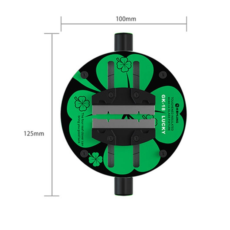 Mijing GK18 Orbicular Universal Toughened Insulated Glass Motherboard Repair Fixture - free shipping - PMC TechLife - Order now!