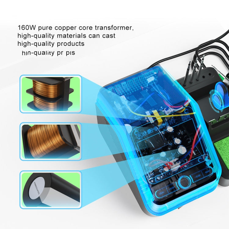 Mijing H1 Split Intelligent Temperature Control Soldering Station for Mobile Phone Repair, Plug:US Plug - free shipping - PMc TechLife - Order now!