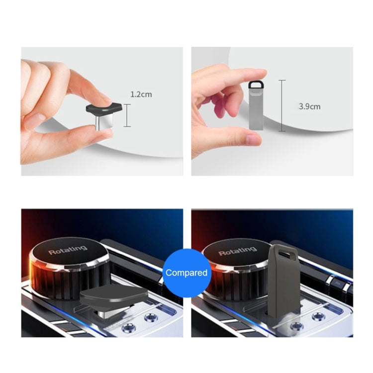 Car USB-C / Type-C Interface Mini Metal U Disk, Capacity:16GB - USB Flash Drives by PMC TechLife | Online Shopping South Africa | PMC TechLife | Buy Now Pay Later Mobicred