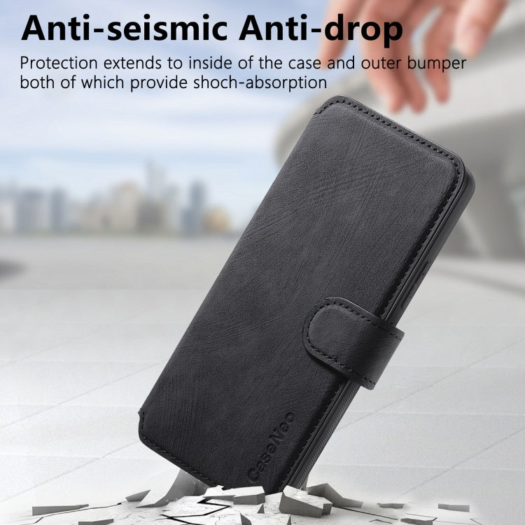 For Huawei Pura 70 Pro CaseNeo MagSafe RFID Anti-theft Retro Leather Phone Case(Black) - free shipping - PMC Jewellery - Order now!