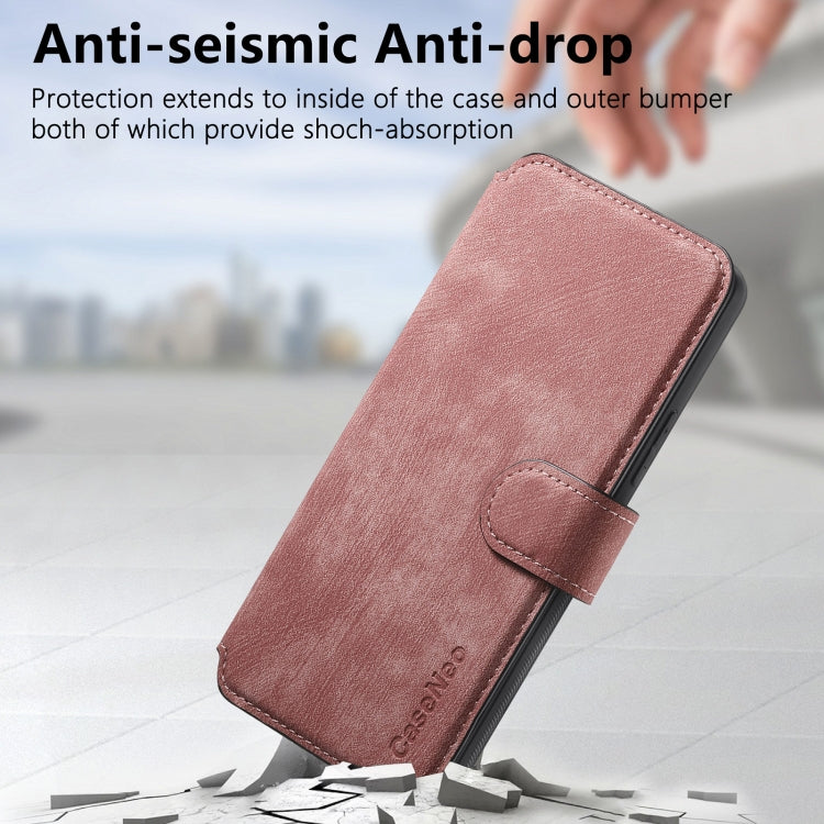 For Huawei Pura 70 Pro CaseNeo MagSafe RFID Anti-theft Retro Leather Phone Case(Pink) - free shipping - PMC Jewellery - Order now!