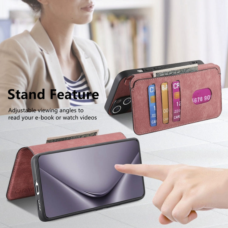 For Huawei Pura 70 Pro CaseNeo MagSafe RFID Anti-theft Retro Leather Phone Case(Pink) - free shipping - PMC Jewellery - Order now!