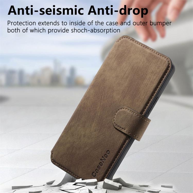 For Honor 400 Global 156.5mm CaseNeo MagSafe RFID Anti-theft Retro Leather Phone Case(Brown) - free shipping - PMC TechLife - Order now!