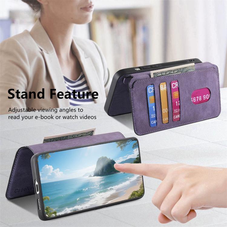 For Honor 400 Global 156.5mm CaseNeo MagSafe RFID Anti-theft Retro Leather Phone Case(Purple) - free shipping - PMC TechLife - Order now!