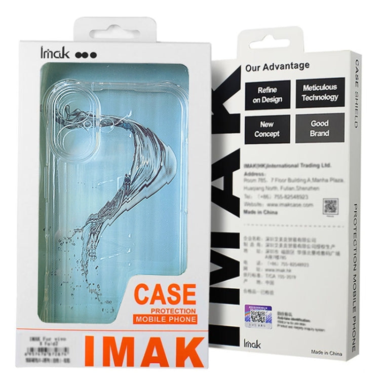For iPhone 16 Pro IMAK Space Shield PC + TPU Airbag Shockproof MagSafe Phone Case(Transparent) - free shipping - PMC Jewellery - Order now!