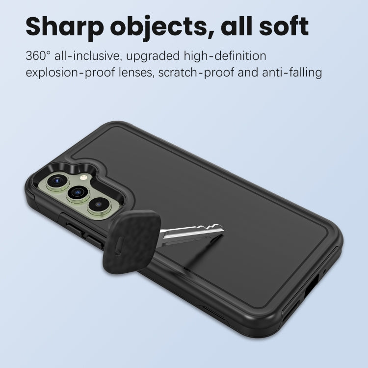 For Samsung Galaxy A54 5G RedPepper Box PC Hybrid TPU Phone Case(Black) - Galaxy Phone Cases by RedPepper | Online Shopping South Africa | PMc TechLife | Buy Now Pay Later Mobicred