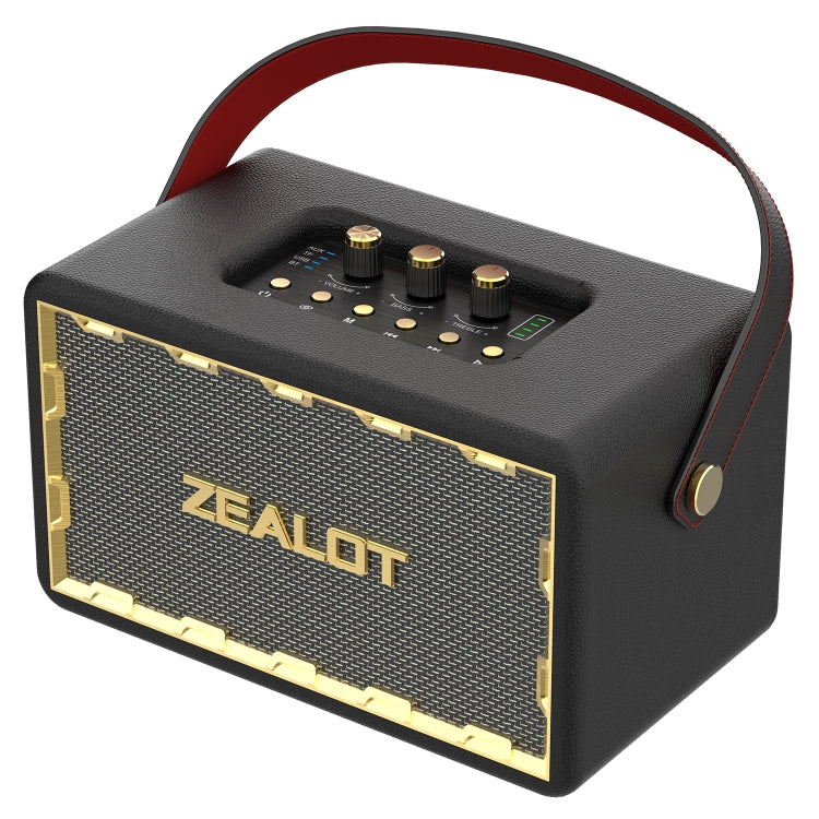 Zealot MT01 Retro Card Portable Wireless Bluetooth Speaker(Black) - free shipping - PMC Jewellery - Order now!
