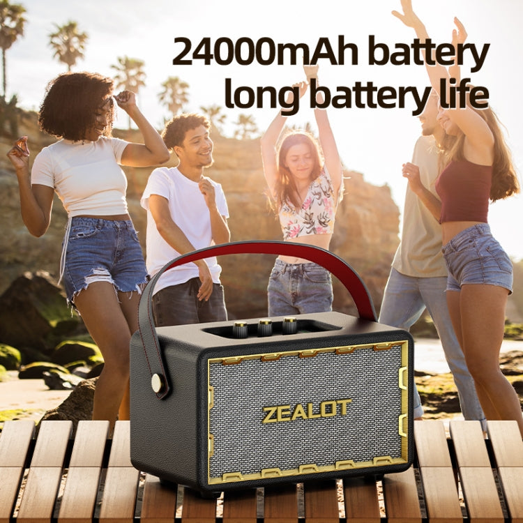 Zealot MT01 Retro Card Portable Wireless Bluetooth Speaker(White) - free shipping - PMC Jewellery - Order now!