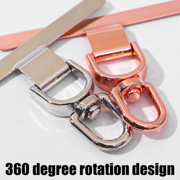 360 Degree Rotation T-shape Metal Mobile Phone Lanyard Fixing Gasket(Silver) - free shipping - PMc TechLife - Order now!