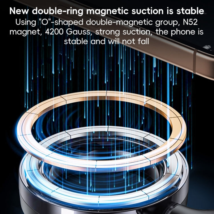 Yesido C217 Car MagSafe Magnetic Mobile Phone Holder(Black) - free shipping - PMC Jewellery - Order now!