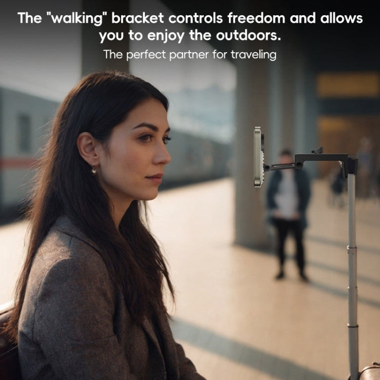 Yesido C298 Clip MagSafe Magnetic Mobile Phone Holder(Black) - free shipping - PMC Jewellery - Order now!