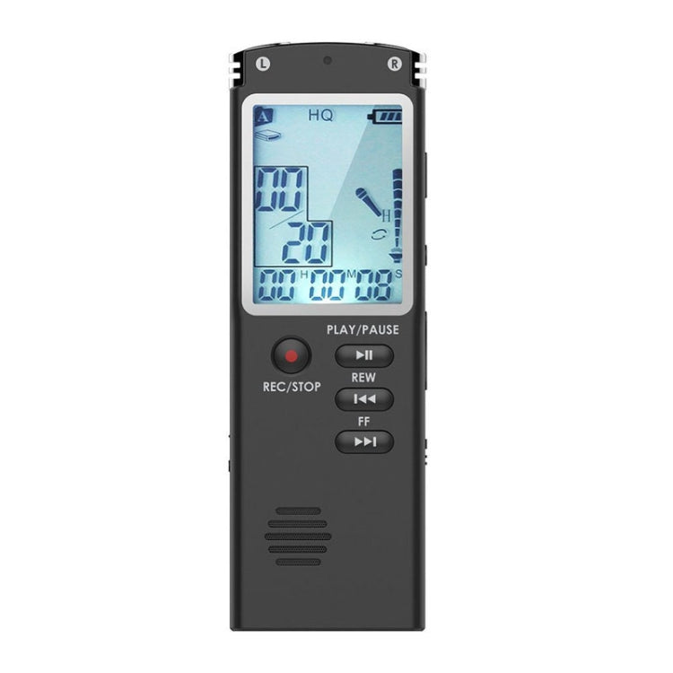 T60 Smart HD Noise Cancelling Voice Recorder MP3 Player, Memory:8GB(Black) - Recording Pen by PMC TechLife | Online Shopping South Africa | PMC TechLife | Buy Now Pay Later Mobicred