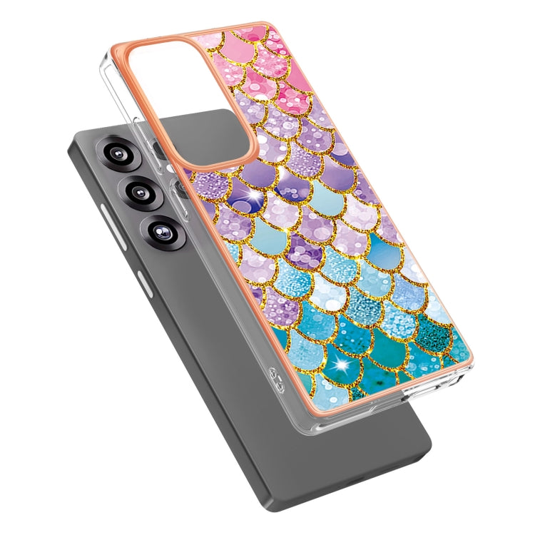 For Samsung Galaxy S25 Ultra 5G Electroplating IMD TPU Phone Case(Colorful Scales) - Galaxy S25 Ultra 5G Cases by PMC Jewellery | Online Shopping South Africa | PMC Jewellery | Buy Now Pay Later Mobicred
