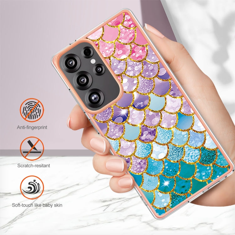 For Samsung Galaxy S25 Ultra 5G Electroplating IMD TPU Phone Case(Colorful Scales) - Galaxy S25 Ultra 5G Cases by PMC Jewellery | Online Shopping South Africa | PMC Jewellery | Buy Now Pay Later Mobicred